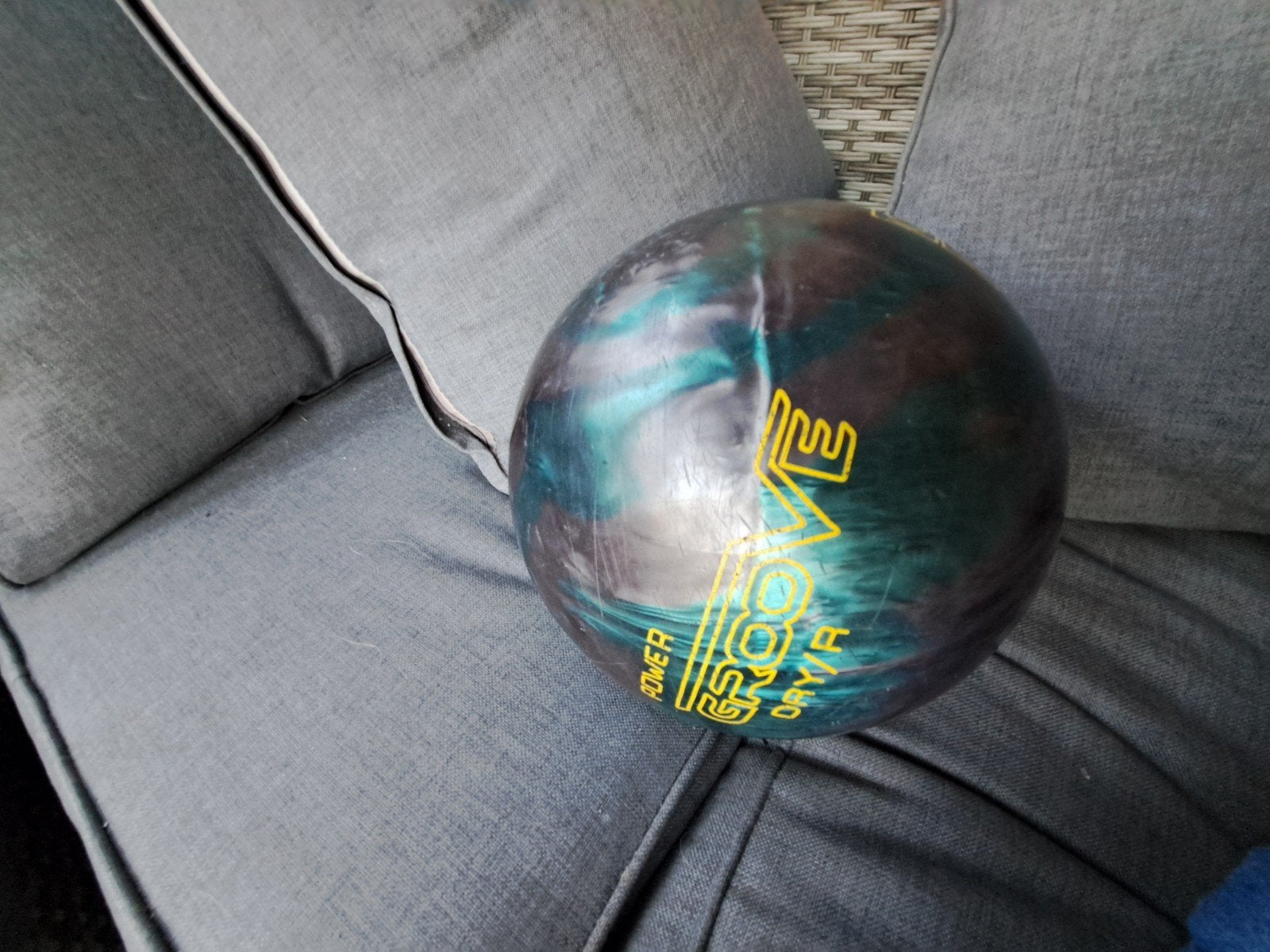 bowlingbal met tas, schoenen en toebehoren, Sport en Fitness, Ophalen