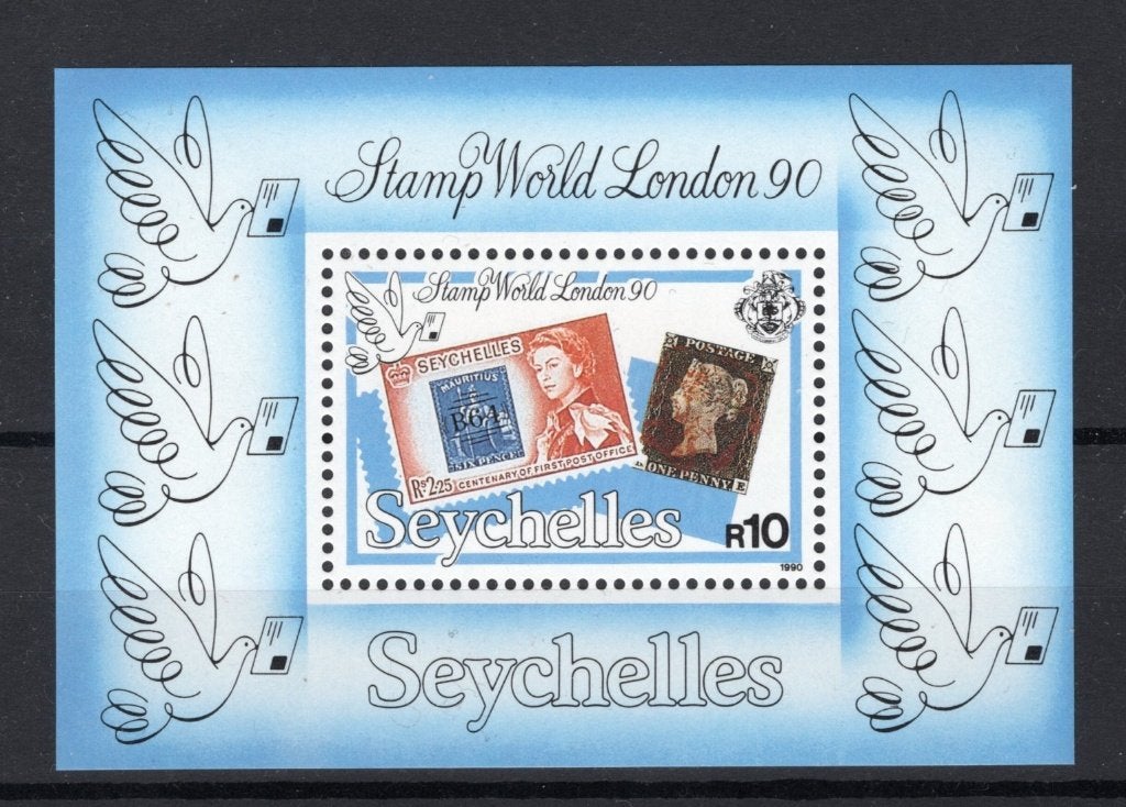 SEYCHELLES Y. BF35 MH 1990, Envoi, Autres pays, Non oblitéré