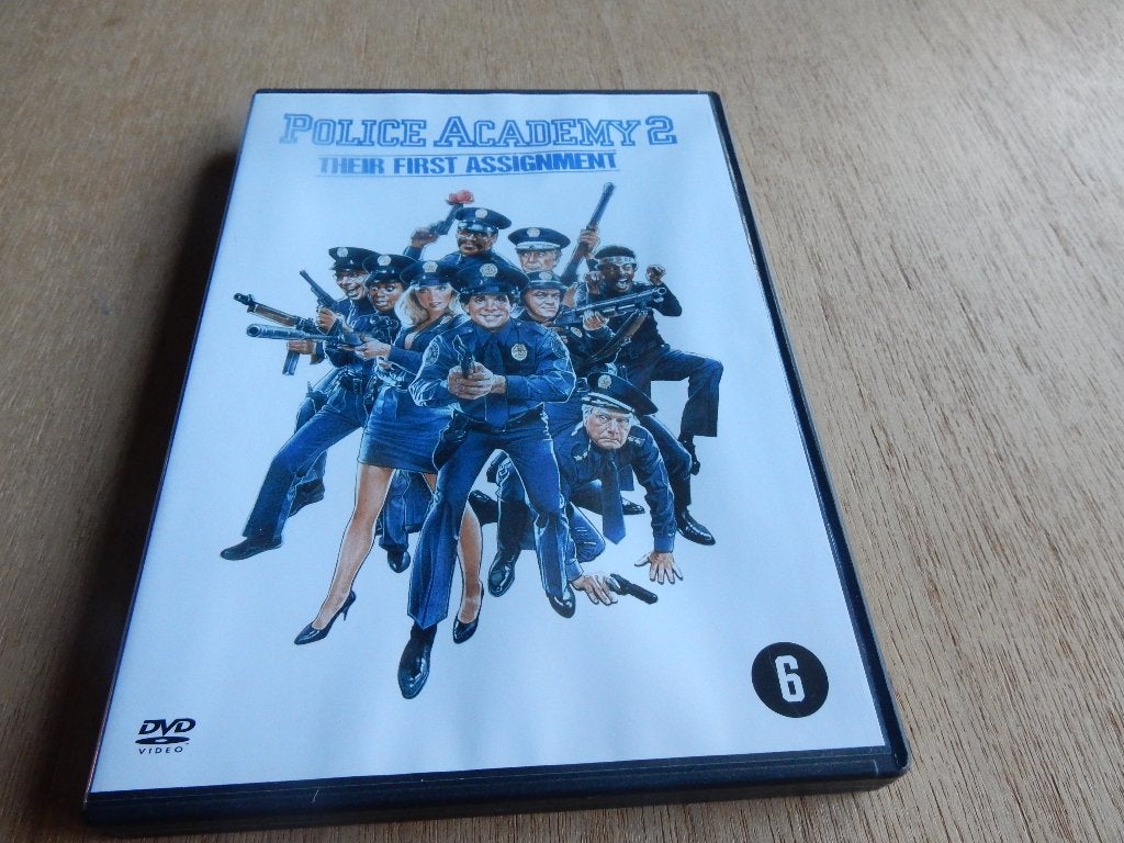 nr.2519 - Dvd: police academy  2 - komedie, Cd's en Dvd's, Nederlands, Ophalen of Verzenden, Zo goed als nieuw, Vanaf 6 jaar
