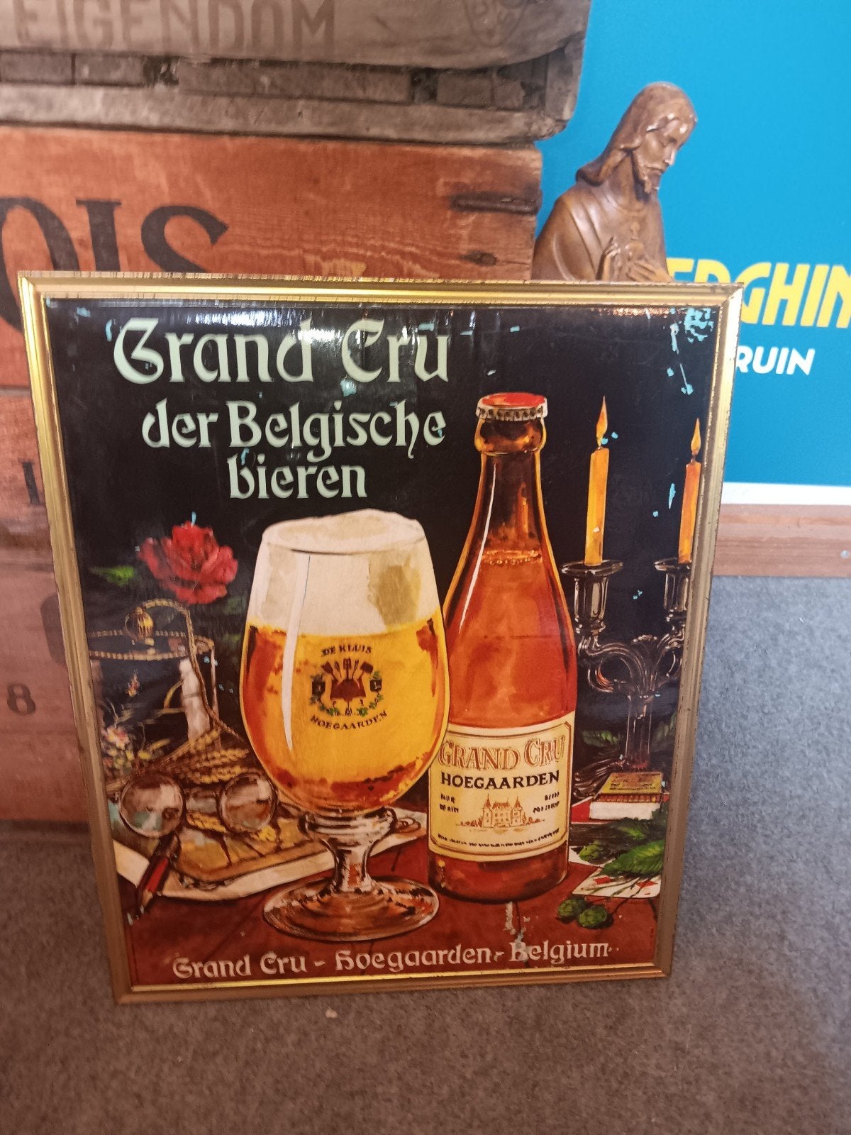 Bierreclame Hoegaarden, Verzamelen, Ophalen