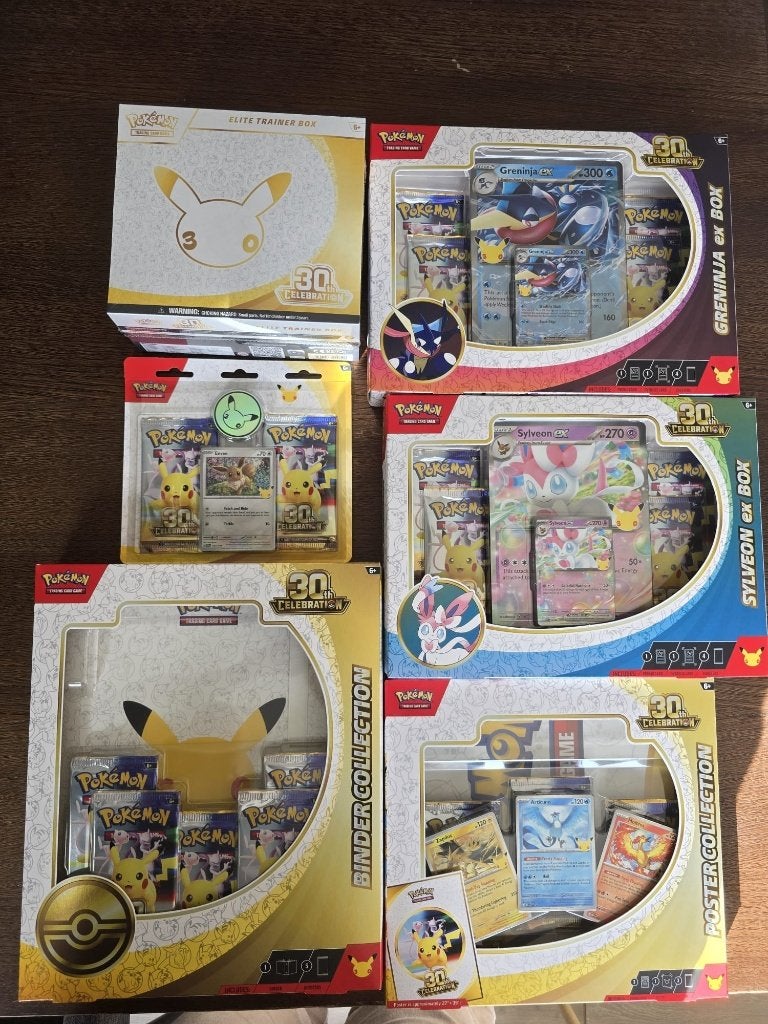 Pokémon 30 jaar, Enlèvement ou Envoi, Neuf, Plusieurs cartes