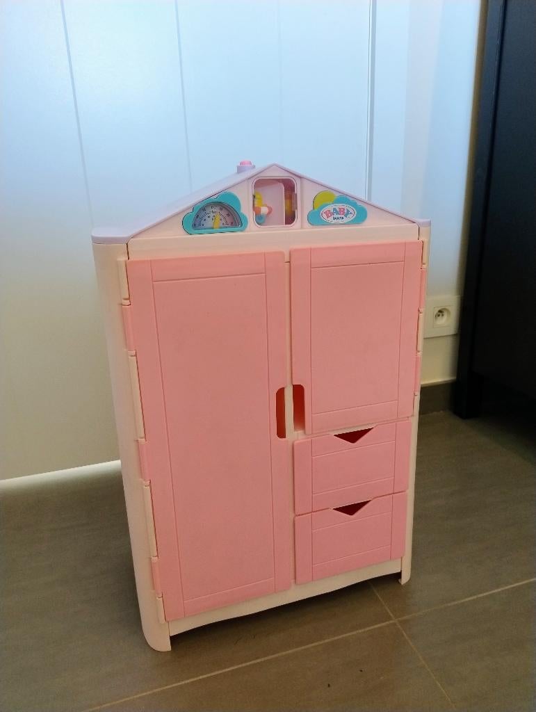 Baby Björn kleerkastje poppenkleding, Kinderen en Baby's, Speelgoed | Poppen, Ophalen, Gebruikt, Babypop