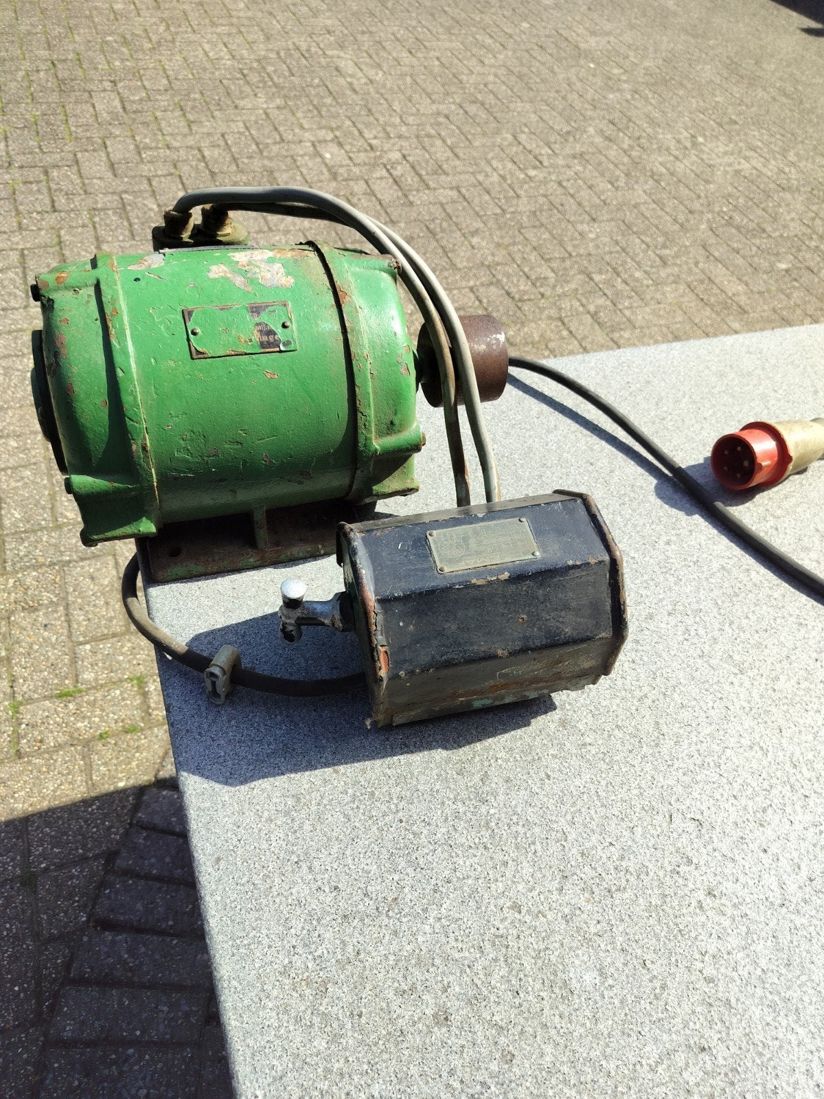 Elektromotor 380V, Doe-het-zelf en Bouw, Elektriciteit en Kabels, Ophalen
