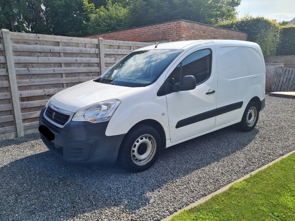 Peugeot Partner bestelwagen, Auto's, Euro 5, Stof, 4 cilinders, Wit