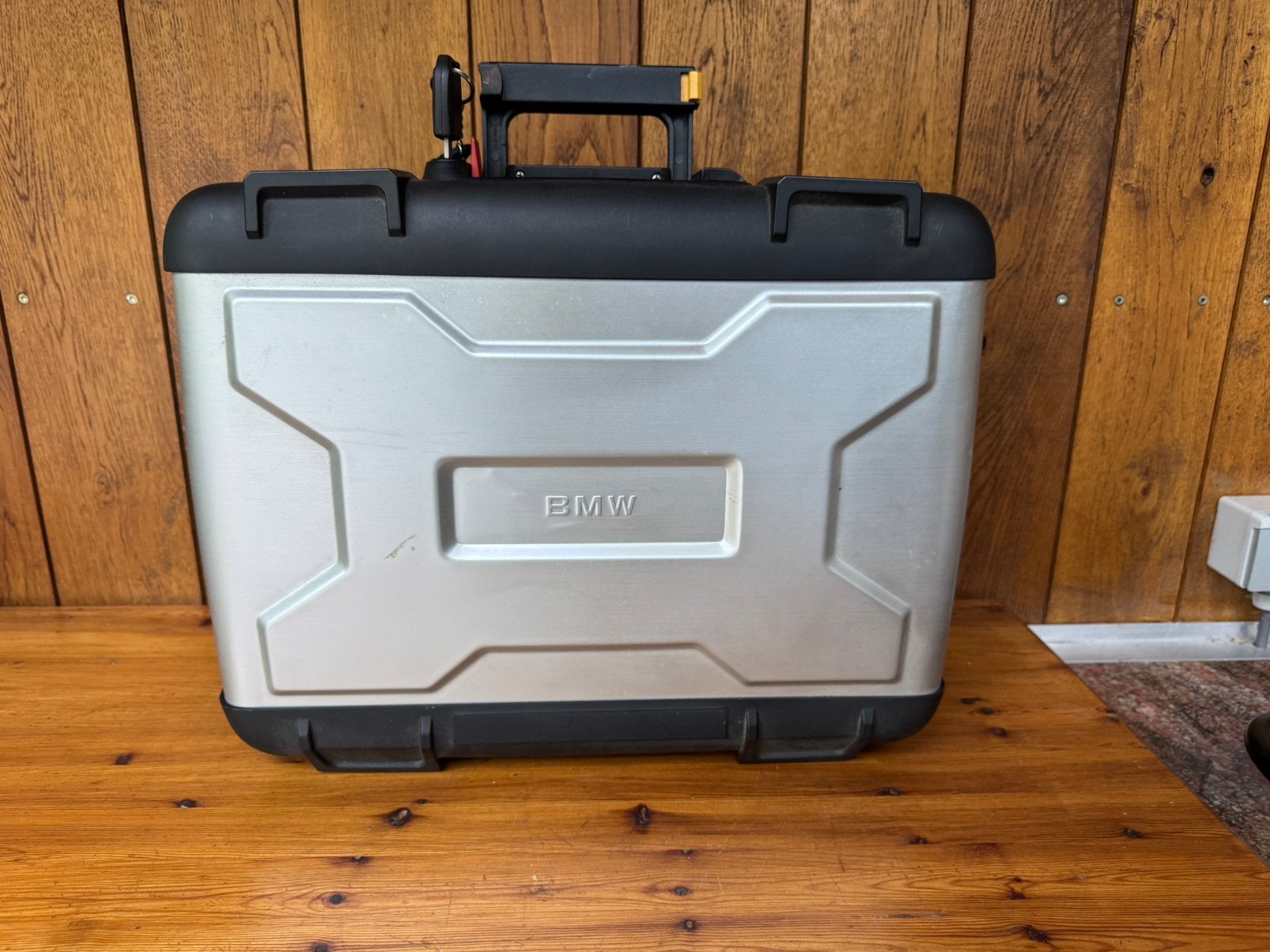 Topkoffer BMW R1200GS, Motoren, Accessoires | Koffers en Tassen, Ophalen, Zo goed als nieuw