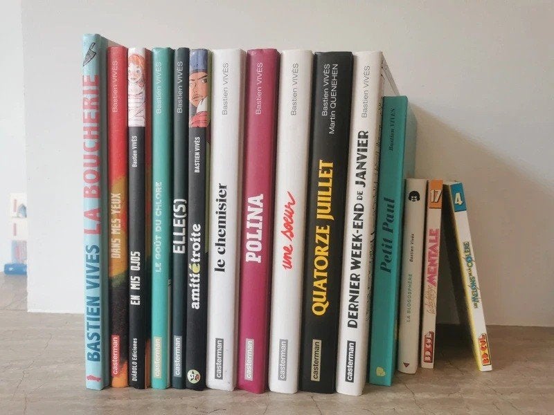 Collection Bastien Vivès, Zo goed als nieuw, Meerdere stripboeken, Bastien Vivès, Ophalen of Verzenden