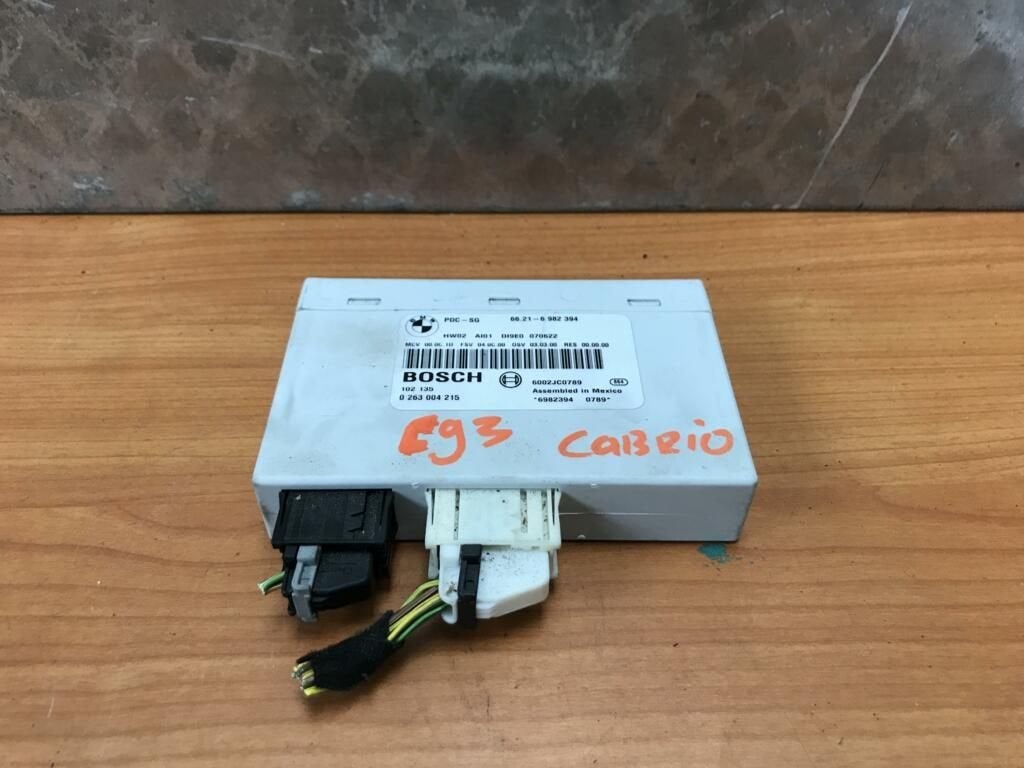 Module PDC BMW E91 66216982394, -, Utilisé, -, Enlèvement ou Envoi