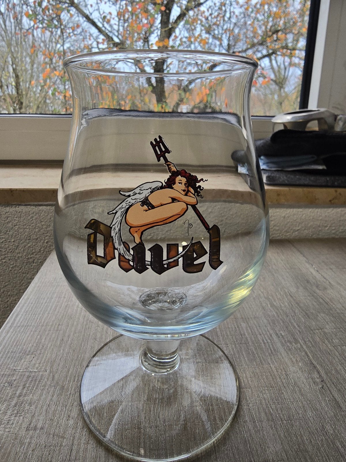 Duvel glas Hopduivel Hopduvelin Jan Bosschaert, Ophalen, Nieuw, Duvel