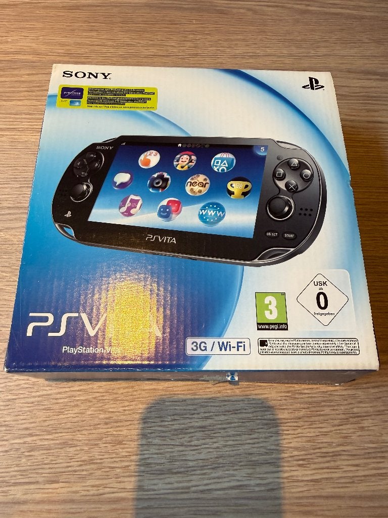 Kit complet PS Vita PCH-1104 Chrystal Black, Online, Enlèvement ou Envoi, 1 joueur, À partir de 7 ans