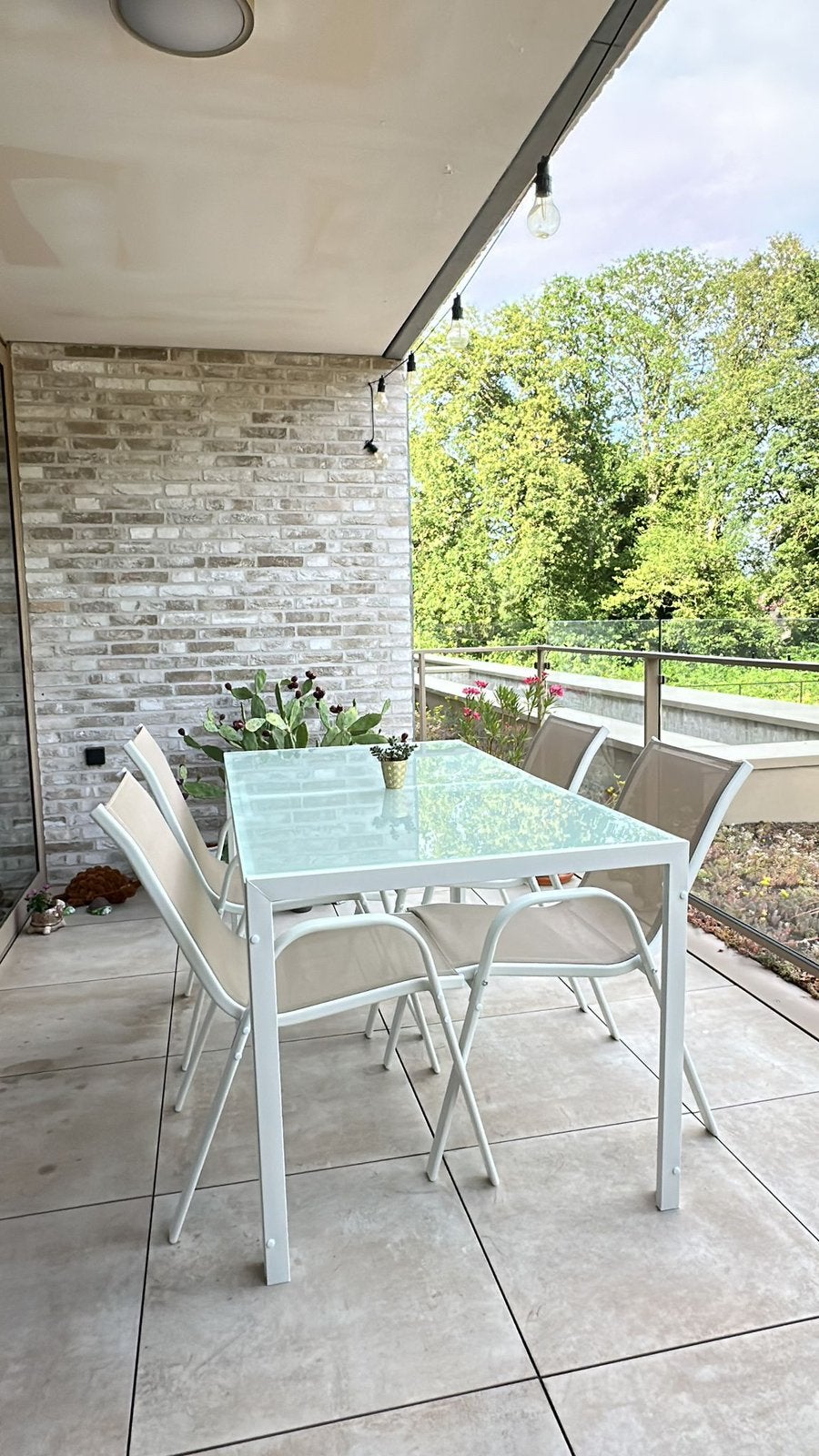 Tuinset, Ophalen, Zo goed als nieuw, Aluminium, Tuinset