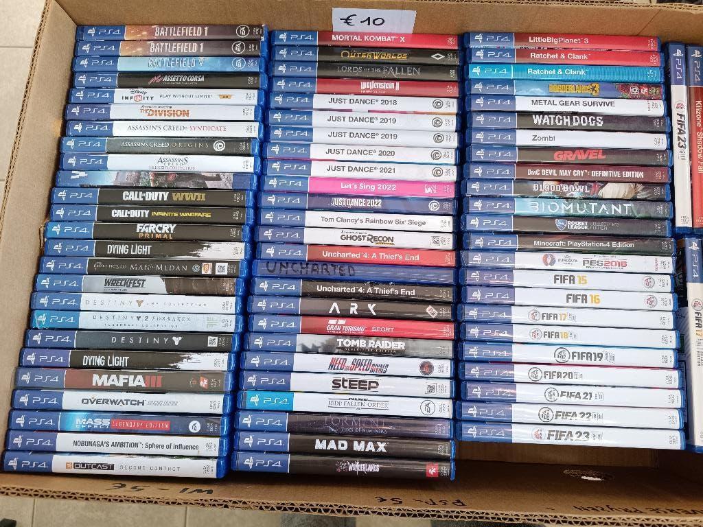 70 tal diverse PS4 spelletjes in nieuwe staat alle genres, Ophalen of Verzenden, Zo goed als nieuw, Avontuur en Actie, Vanaf 3 jaar