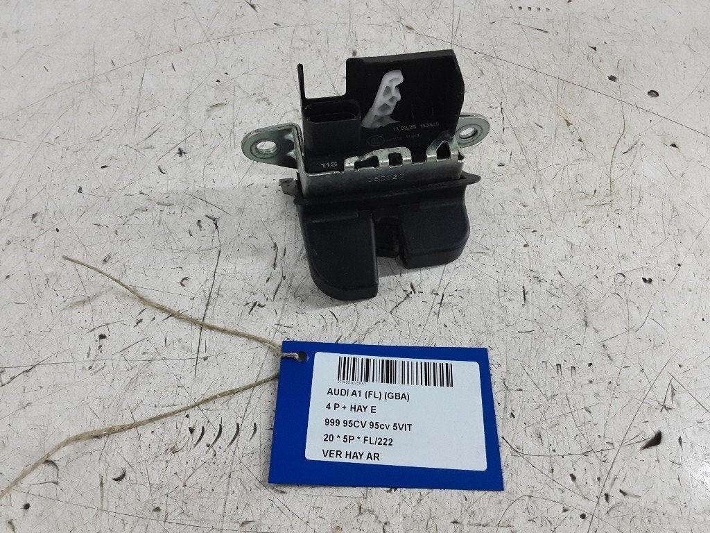 ACHTERKLEPSLOT Audi A1 Sportback (GBA) (01-2018/-), Gebruikt, Achterklep, Mevr. I. Hauben, Audi