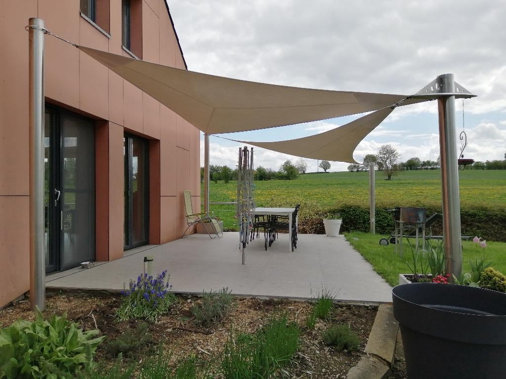 Toiles d'ombrage terrasse, Ophalen