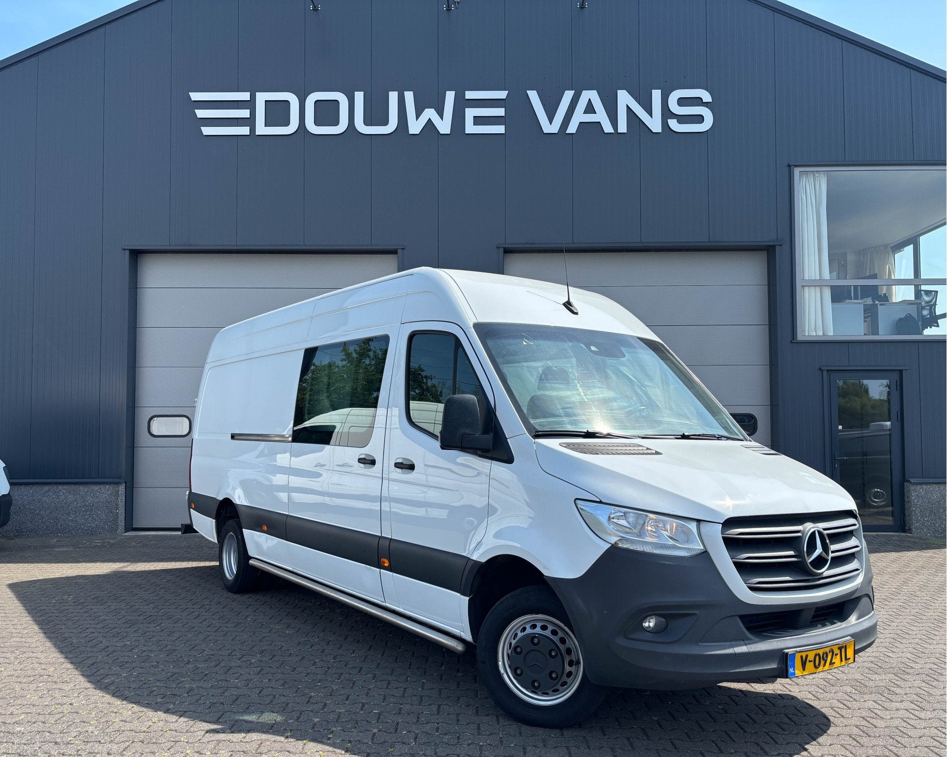 Mercedes-Benz Sprinter 514 L3 H2 Dubbel Lucht DC Automaat Tr, Gebruikt, 4 cilinders, 2000 kg, Wit