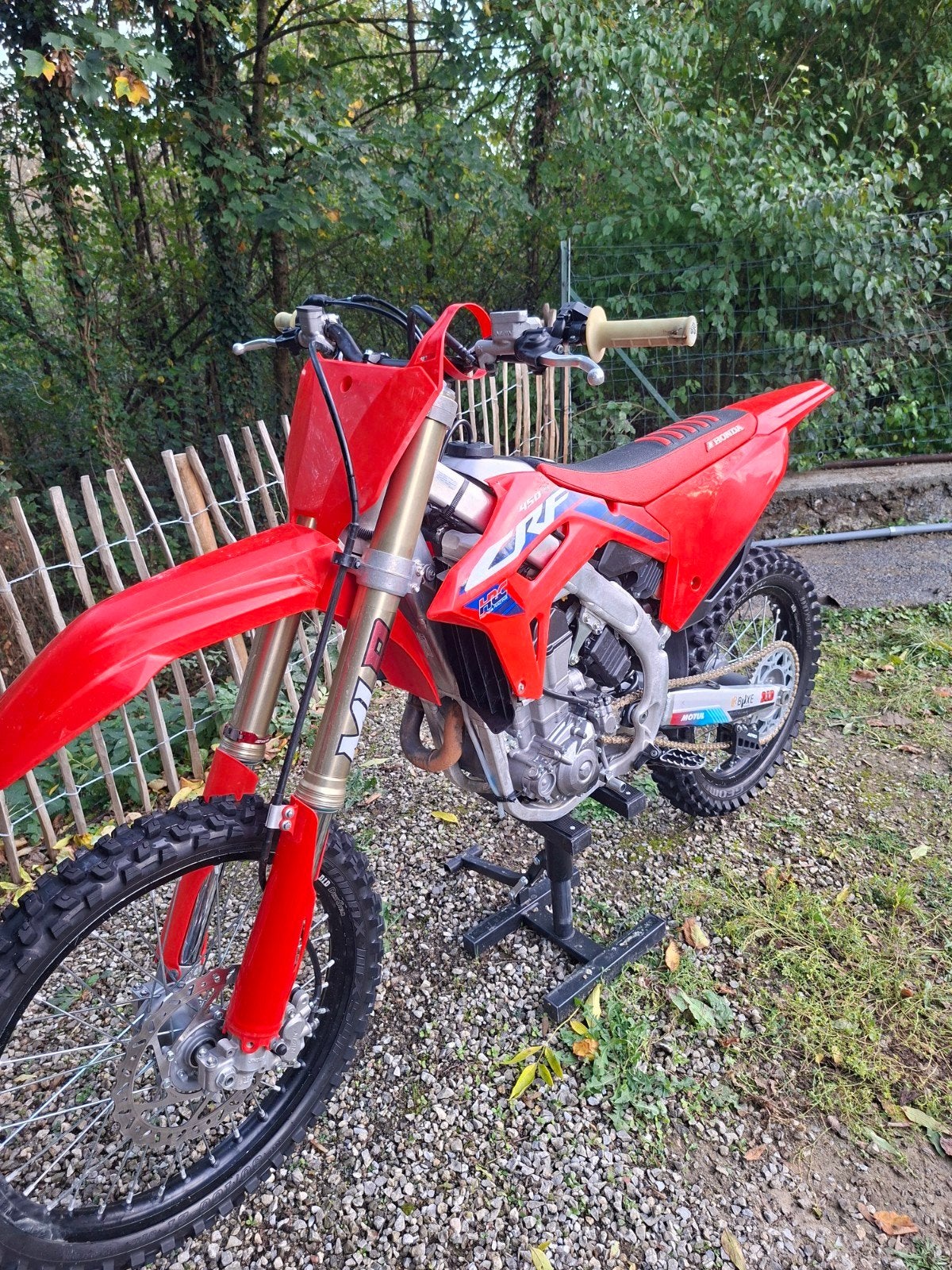 CRF 450, Honda, 5 vitesses, Comme neuf, Enlèvement