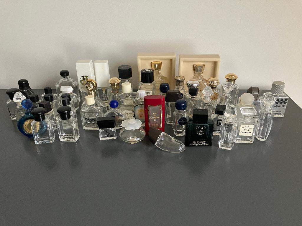 parfumflesjes, Ophalen of Verzenden, Gebruikt, Miniatuur