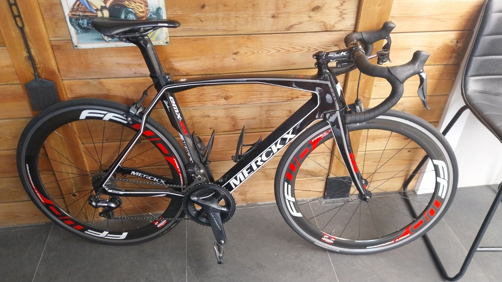 Eddy merckx emx-525 maat 52 di2 11sp full carbon., Fietsen en Brommers, 28 inch, Gebruikt, Carbon, 49 tot 53 cm