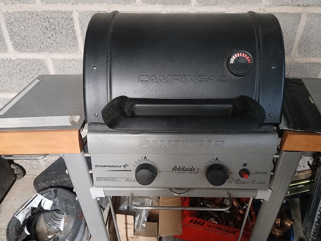 Gas bbq, Ophalen