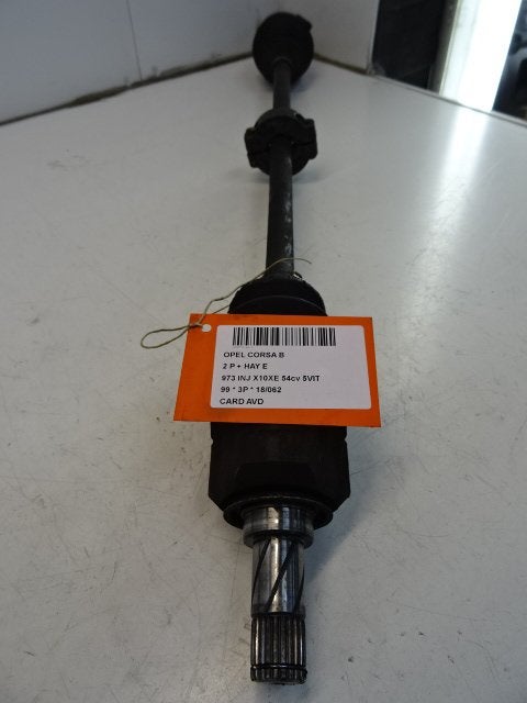 CARDAN AVANT DROIT (TRANSMISSION) Corsa B (73 / 78 / 79), Utilisé, Opel