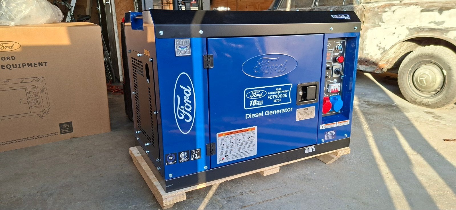 stroomgroep 10kva diesel generator aggregaat, Bricolage & Construction, Outillage | Foreuses, Enlèvement ou Envoi