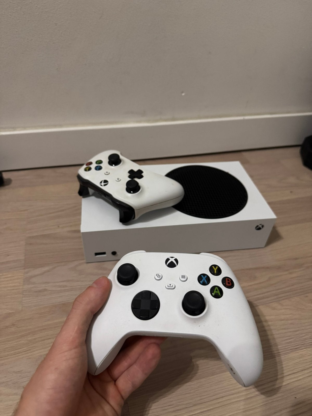 xbox series s met 2 controllers, Ophalen, Zo goed als nieuw
