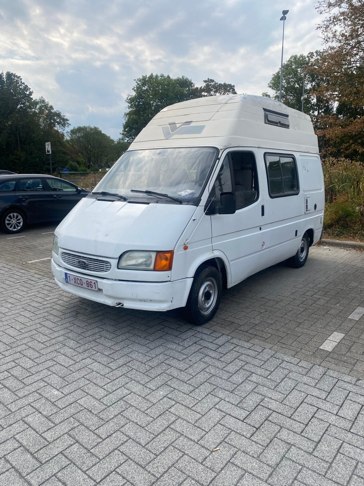 Ford kampeerauto oldtimer, Caravanes & Camping, Camping-cars, Jusqu'à 4, Boîte manuelle, Ford, Diesel