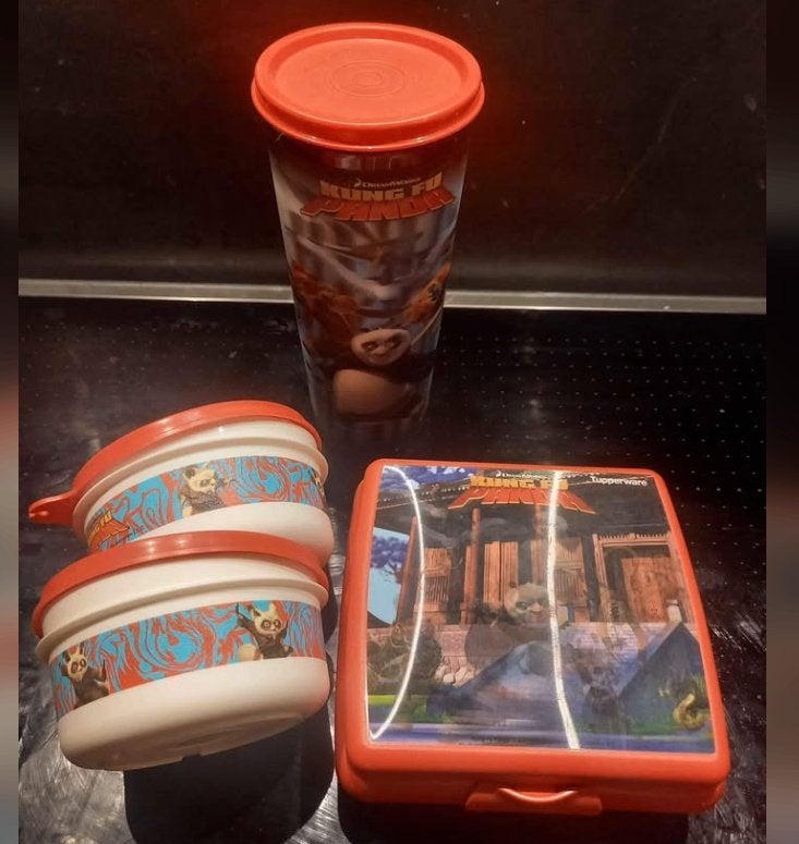 Tupperware kungfu panda set, Huis en Inrichting, Ophalen of Verzenden, Nieuw