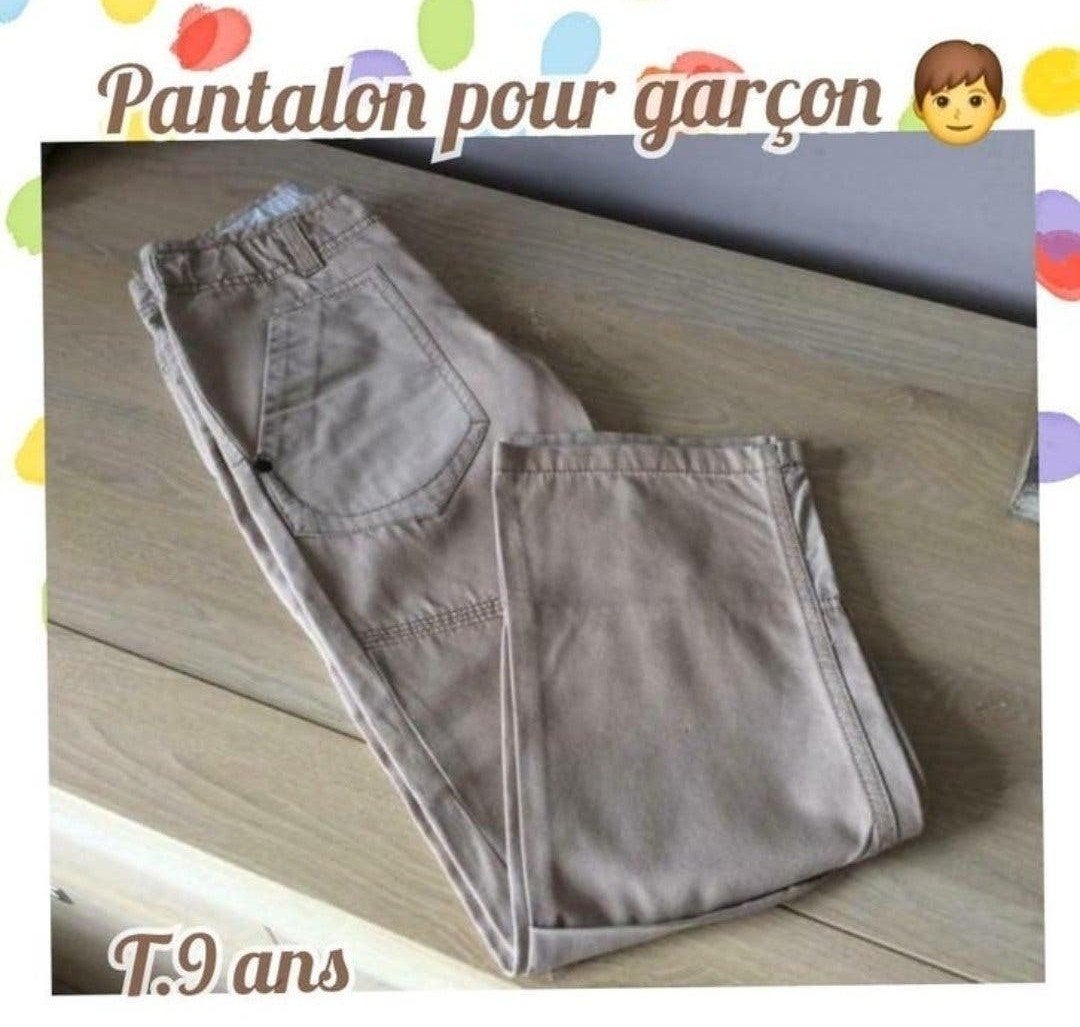 pantalon pour garçon -Beige-Mexx-T.9 ans, Kinderen en Baby's, Gebruikt, Ophalen of Verzenden, Jongen, Mexx