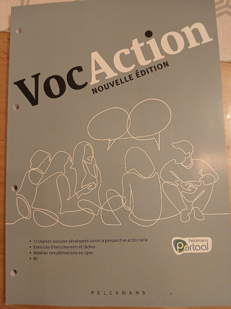 VocAction, Boeken, Ophalen, Frans, ASO, Nieuw