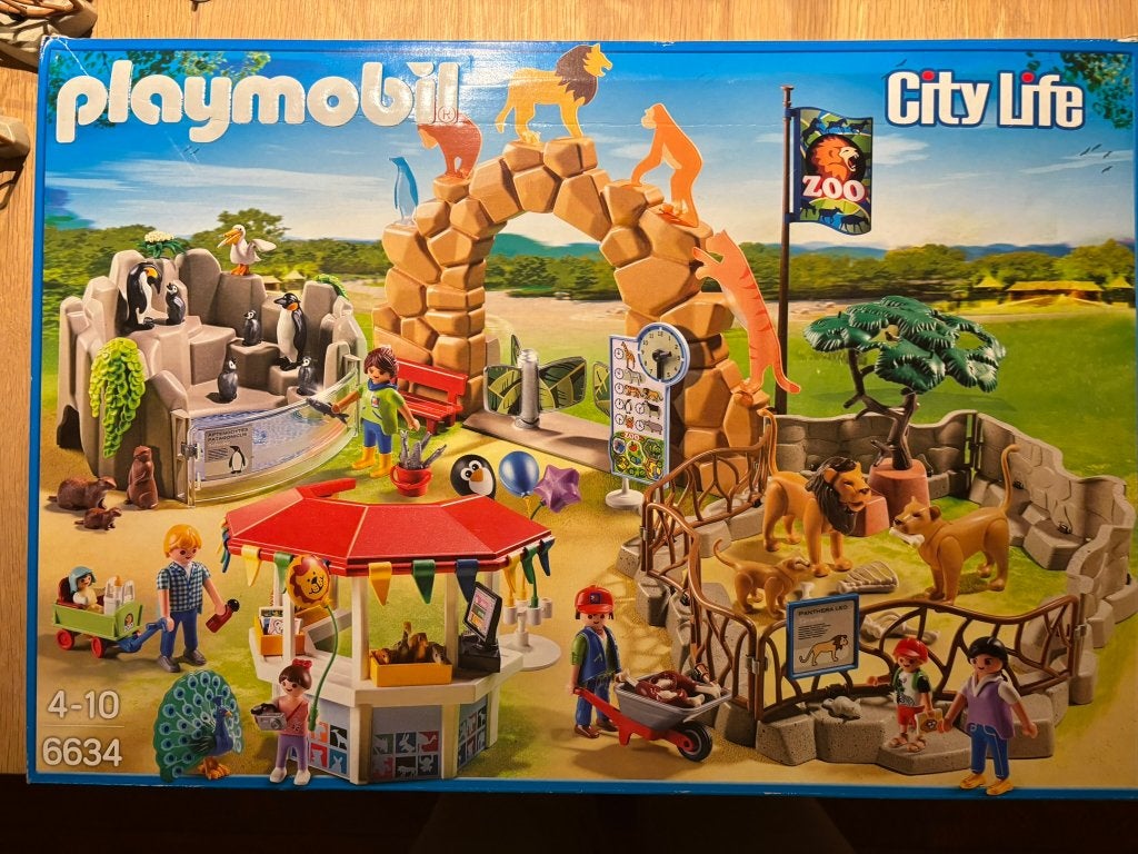 Playmobil 6634 – Grote Zoo, Enfants & Bébés, Utilisé, Autres types, City life, Kit complet