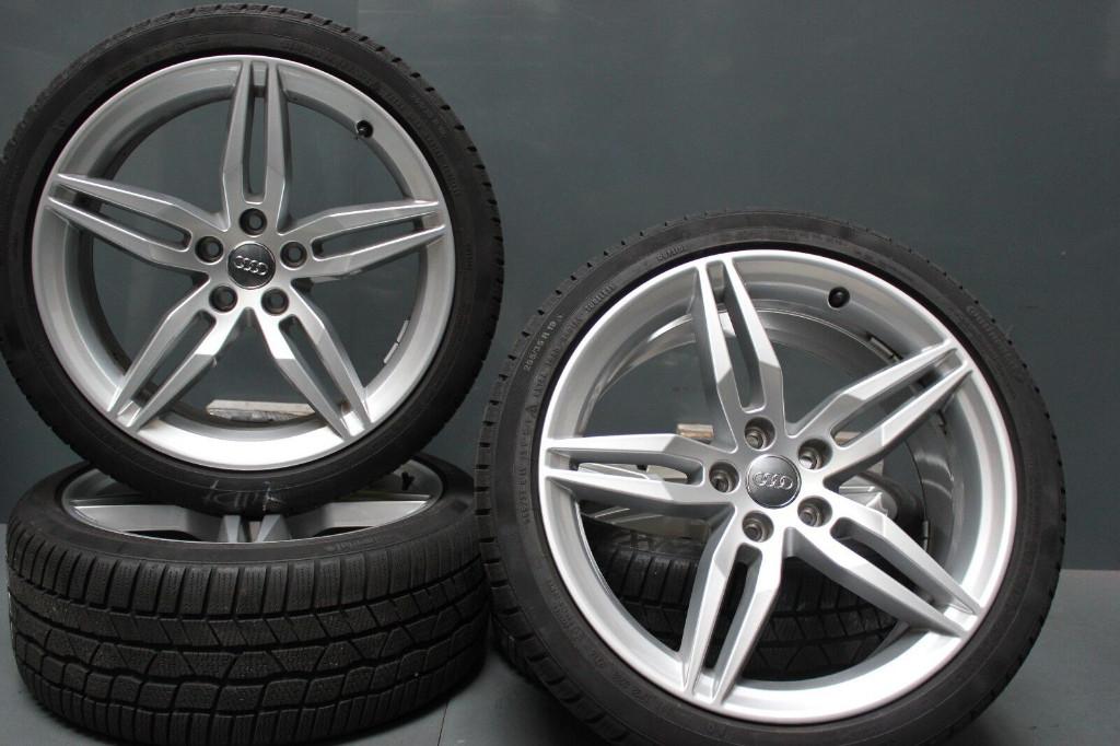 JANTE 19" AUDI ORIGINAL A5 S5 TWIN STAR + PNEUS, Autos : Divers, Tuning & Styling, Enlèvement
