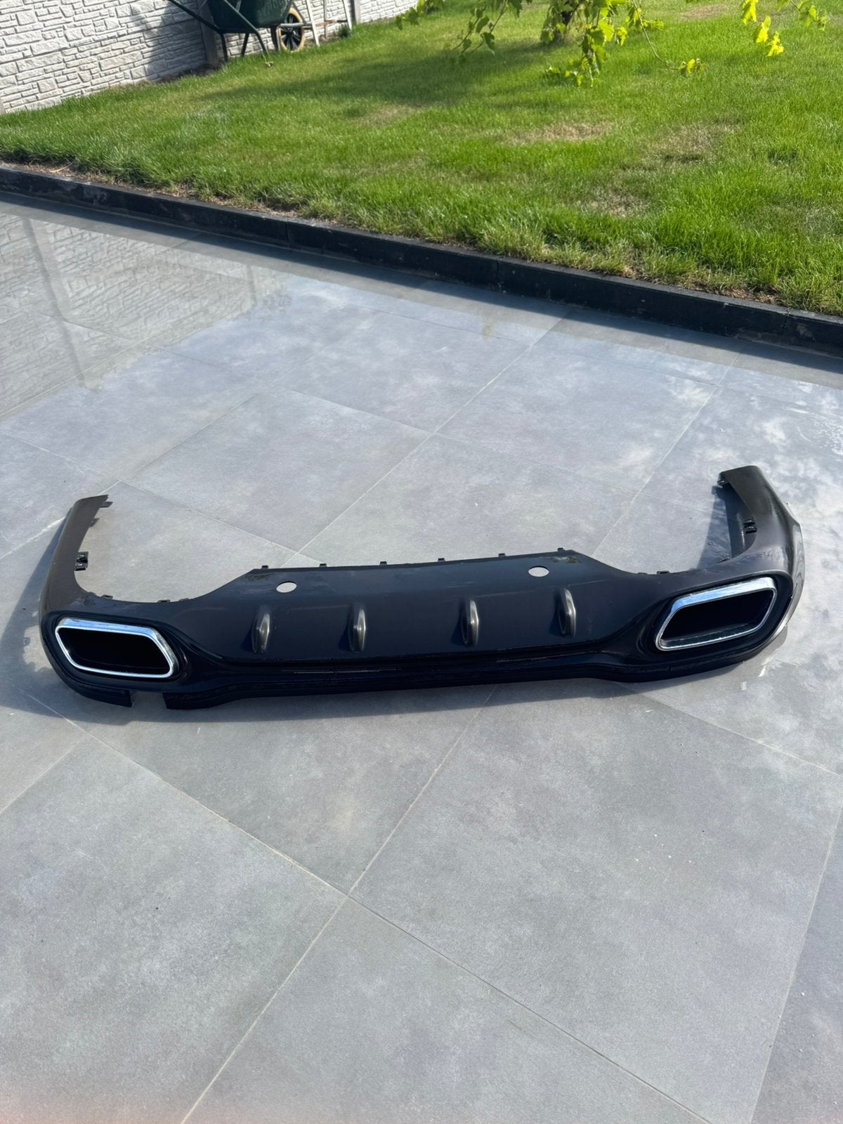 Diffuseur arrière Mercedes classe C w206 AMGline, Enlèvement, Utilisé, Arrière, Mercedes-Benz