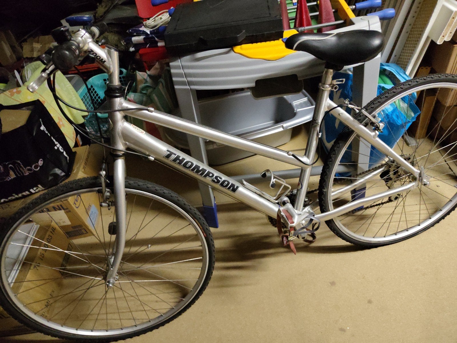 Thompson aluminium dames fiets, Autres marques, Frein sur jante, Moins de 10 vitesses, Enlèvement