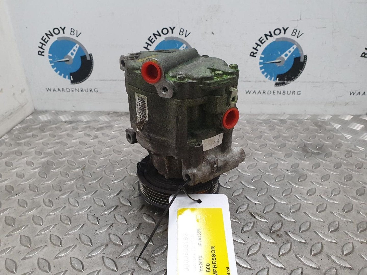 FIAT 500 AIRCO COMPRESSOR / AIRCOPOMP 2010, Ophalen of Verzenden, Gebruikt, ARN erkend