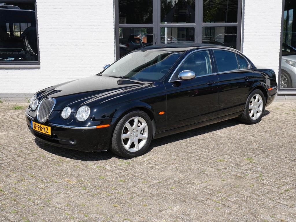 Jaguar S-Type 3.0 V6 Executive 141.000km !!! Ecc Navi Xenon, Auto's, Automaat, Zwart, 259 g/km, Zwart