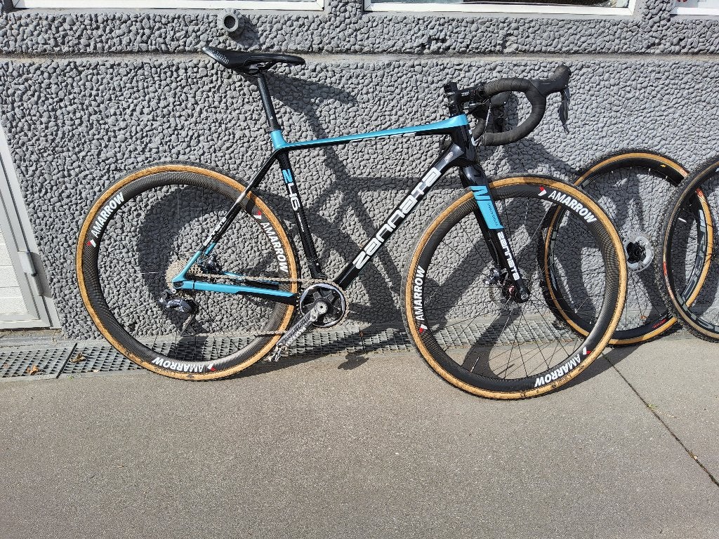 Zannata Z46 crossfiets + wielen, Fietsen en Brommers, Ophalen, Gebruikt, Staal, Schijfrem
