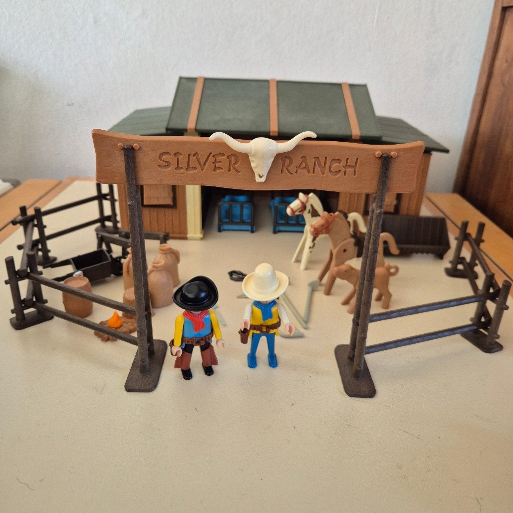 Playmobil vintage Silver Ranch 3768, Kinderen en Baby's, Ophalen of Verzenden