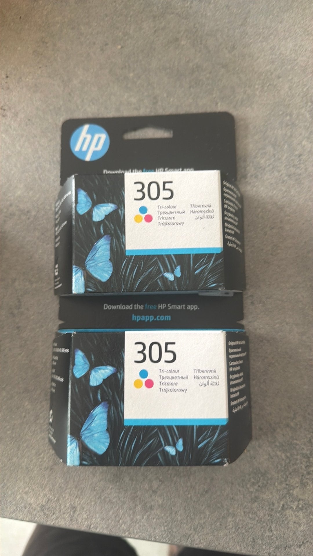 2 nieuwe hp 305 printer cartridges, Computers en Software, Printerbenodigdheden, Ophalen, Zo goed als nieuw