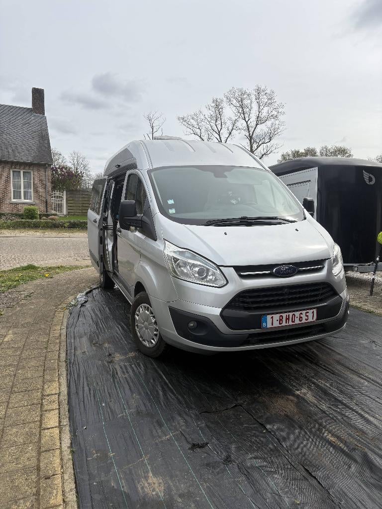 Ford Transit Custom L2H2 , 2014 , lage KM, Chemisch toilet, Buscamper of Camperbus, Koelkast, Ford