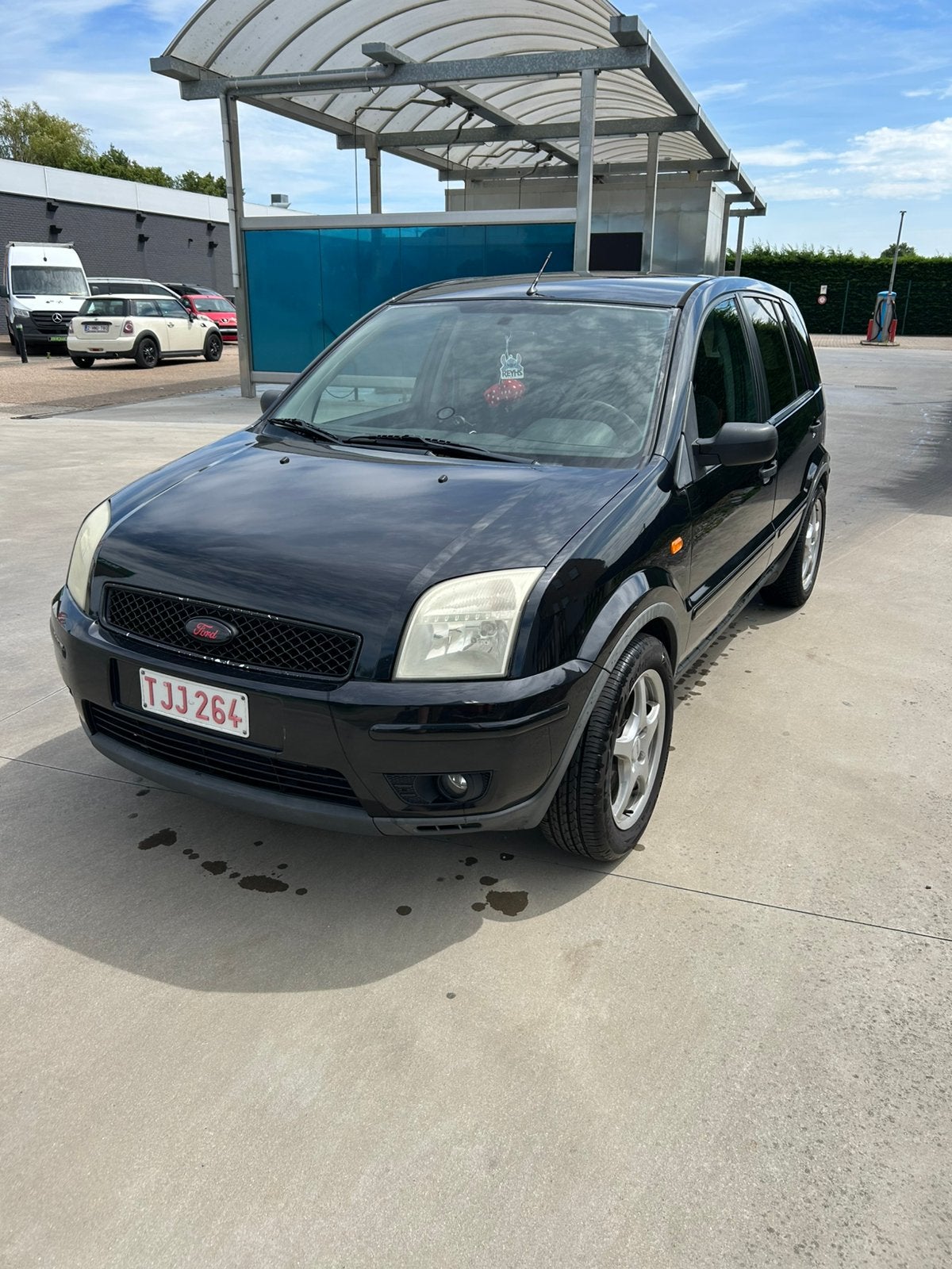 Ford Fusion Plus 1.6 TDCi – 2005 – Blanco gekeurd, Bluetooth, Achat, Fusion, Entreprise