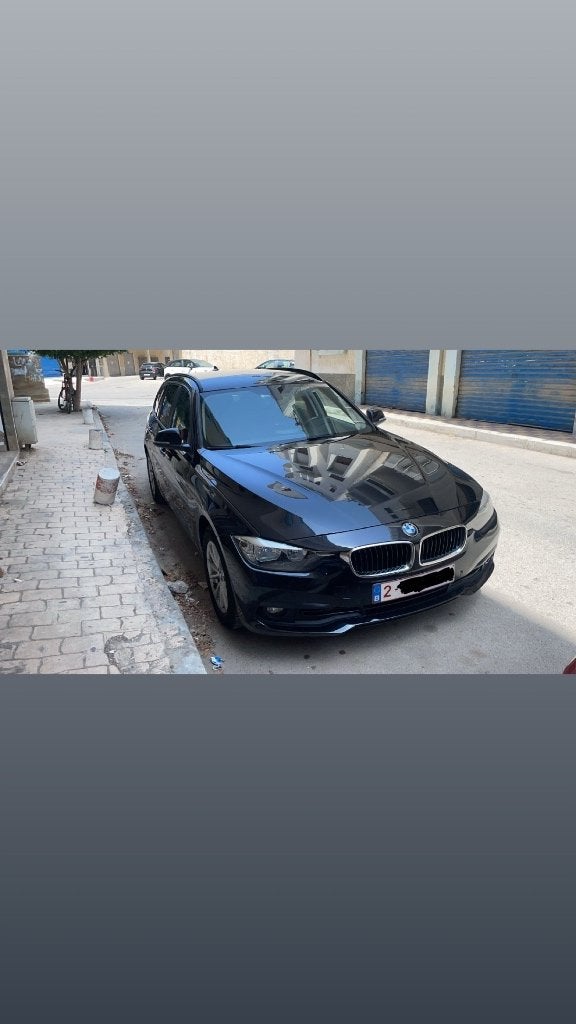 BMW 3reeks 318 diesel automaat bj 2017., Auto's, Automaat, Achterwielaandrijving, Zwart, Leder