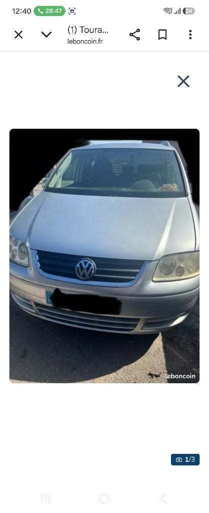Volkswagen touran, Enlèvement, Utilisé, Volkswagen