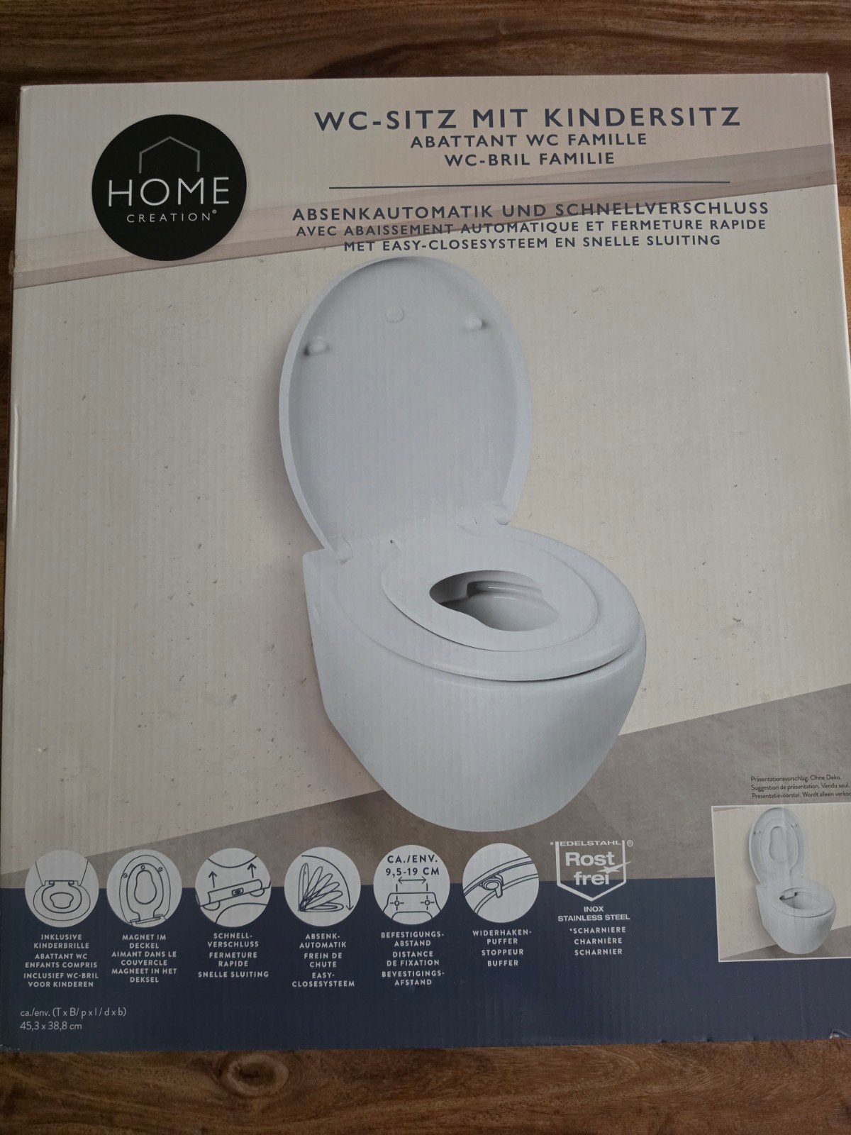 Wc Bril (Aldi), Ophalen