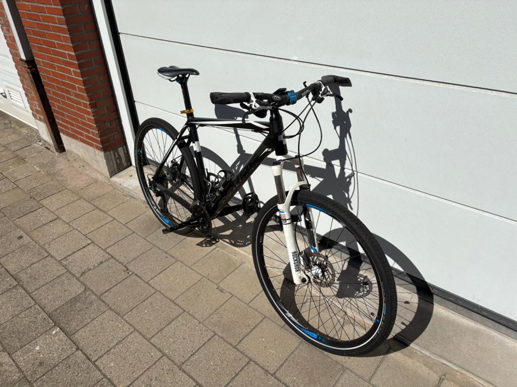 13 CUBE ACID 29 H23 zwart/wit, Fietsen en Brommers, Gebruikt, Hardtail, Heren, Schijfrem