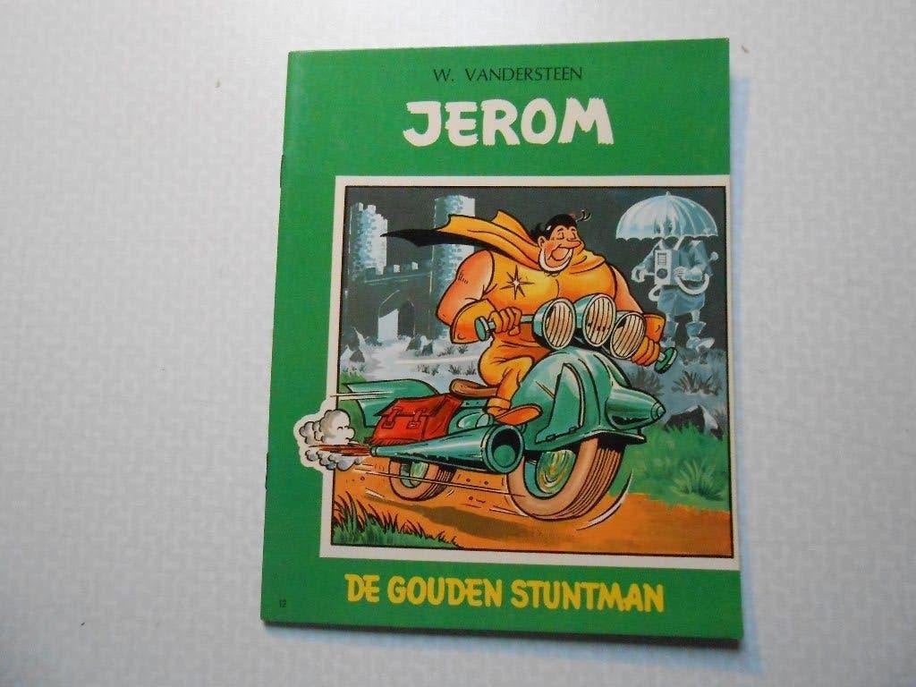 Jerom 12 De gouden stuntman 1967 1ste druk., Willy Vandersteen, Eén stripboek, Nieuw, Ophalen of Verzenden