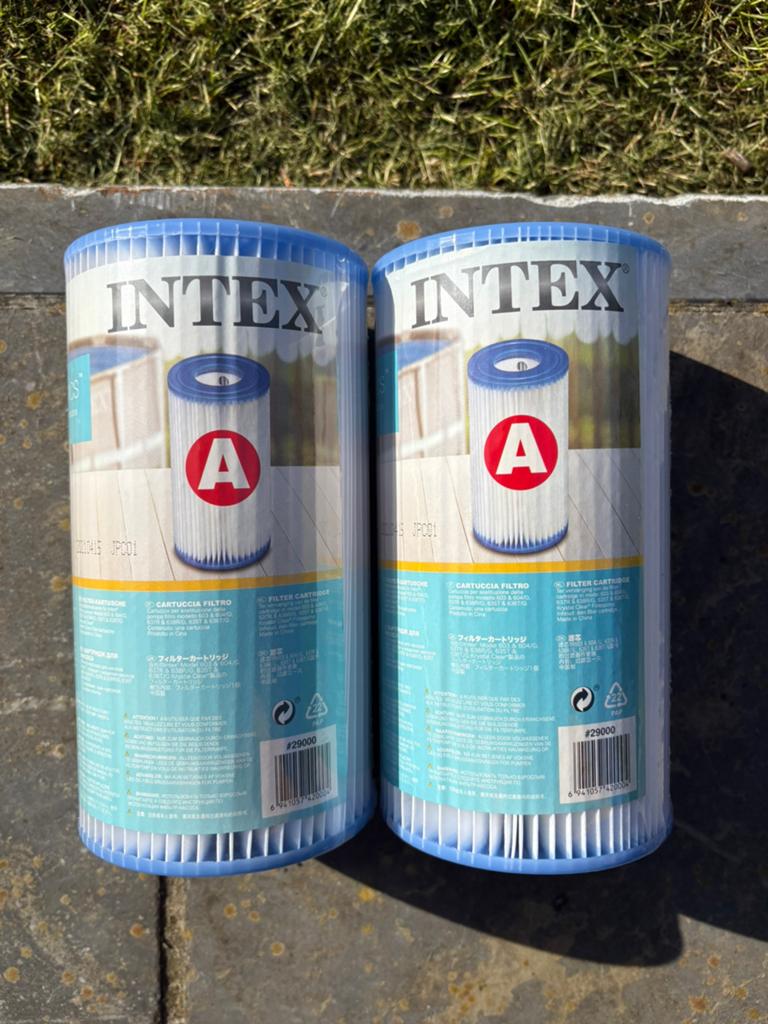 Intex 29000 Filter Cartridge Type A - 4 stuks, Tuin en Terras, Ophalen, Nieuw, Filter