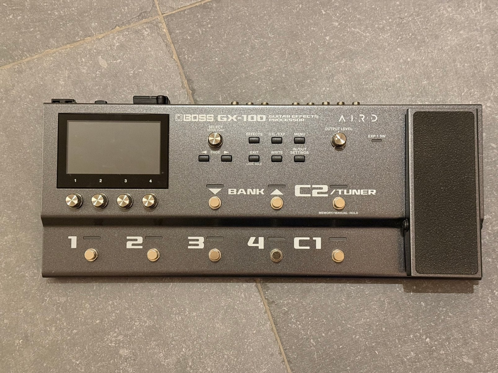 Boss gx-100 met tas en BT adapter, Musique & Instruments, Effets, Enlèvement ou Envoi, Utilisé, Multi-effet