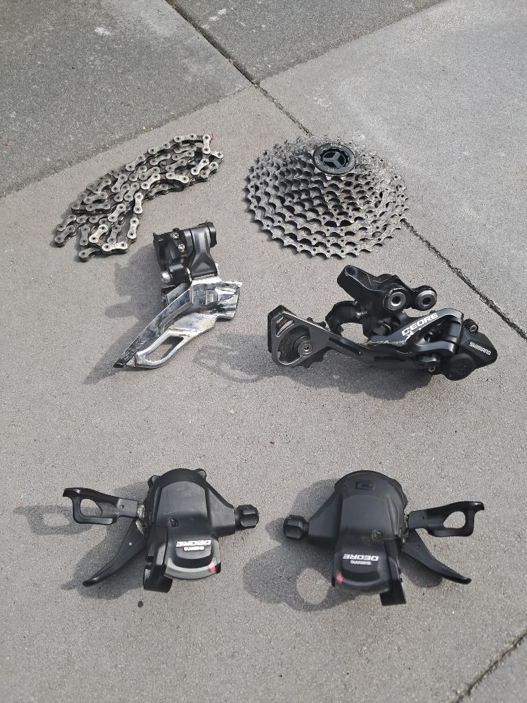 Veel onderdelen voor weinig!, Fietsen en Brommers, Fietsonderdelen, Mountainbike, Ophalen of Verzenden