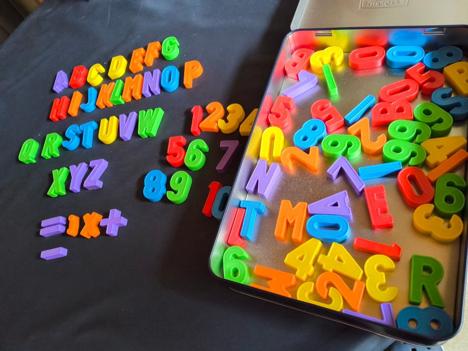 Magnetische cijfers en letters €2, Enfants & Bébés, Jouets | Éducatifs & Créatifs, Enlèvement, Utilisé, Langue et Lecture