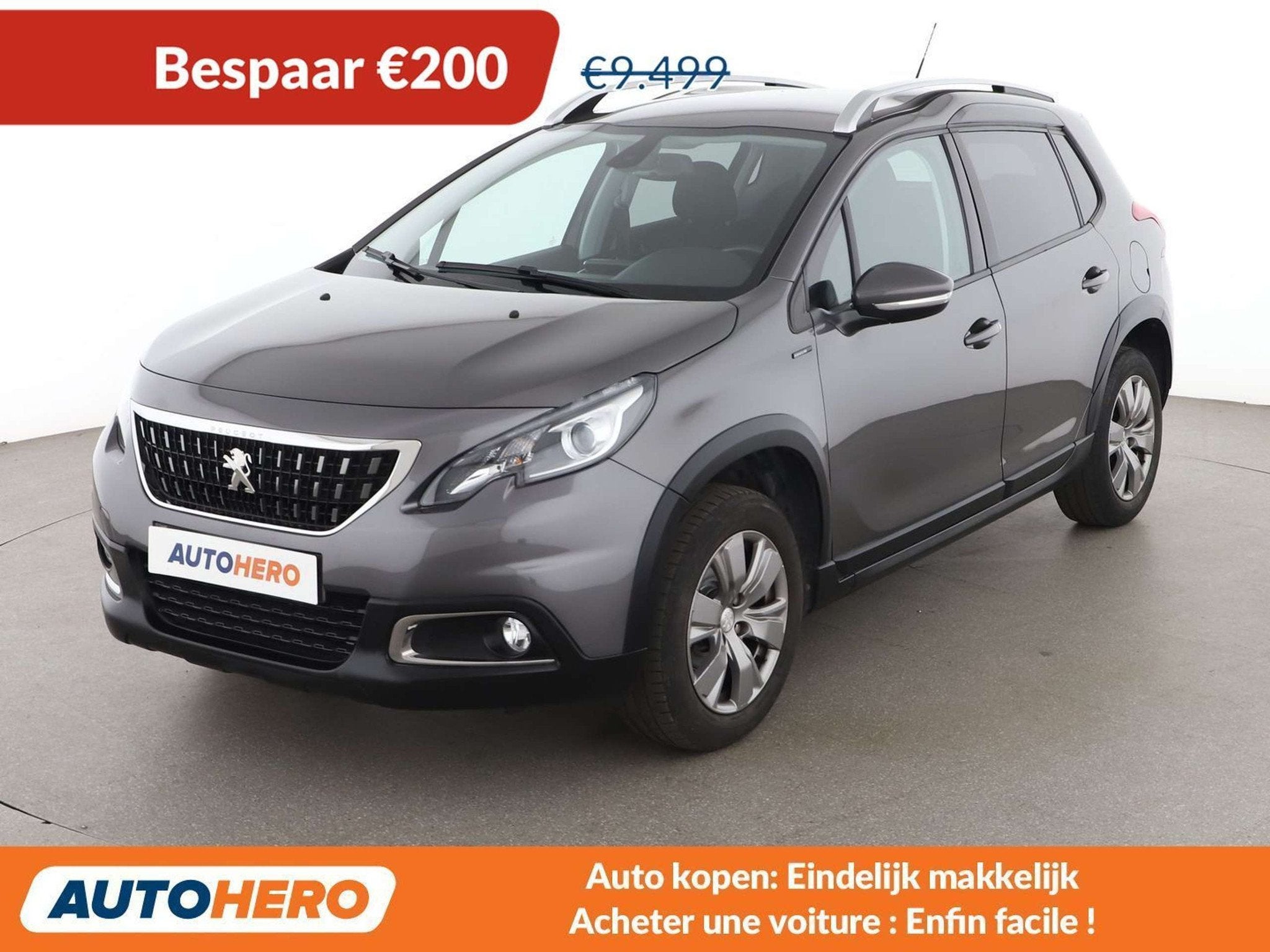 Peugeot 2008 1.2 PureTech Signature, Autos, Peugeot, Argent ou Gris, Achat, Euro 6, Boîte manuelle